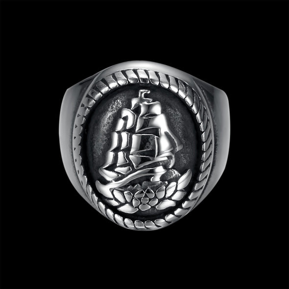 STEEL SAILOR RING