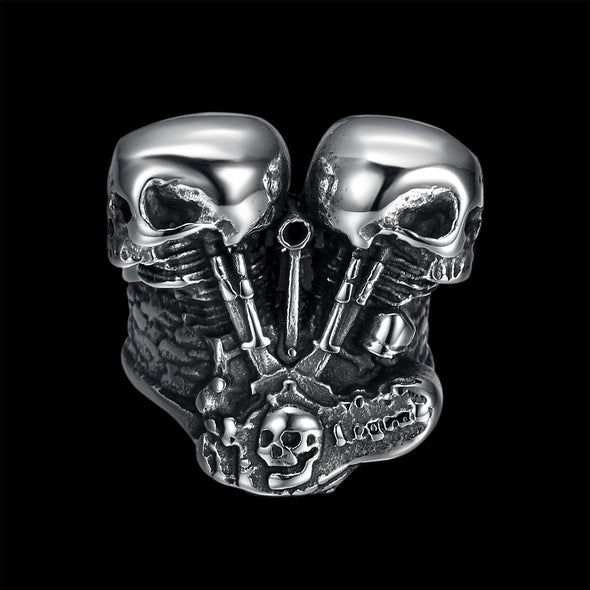 SKULL ENGINE RING