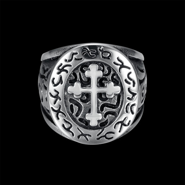 JESUS CROSS RING