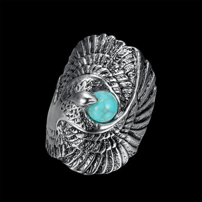 TURQUOISE EAGLE RING