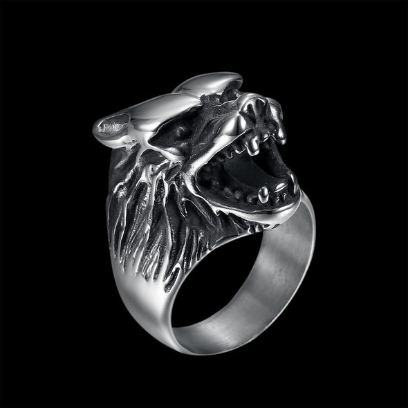 WILD WOLF RING