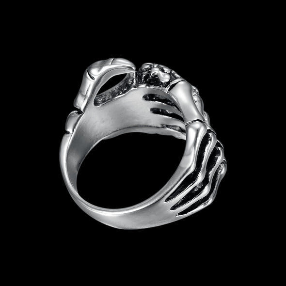 DEATH TOUCH BONE RING