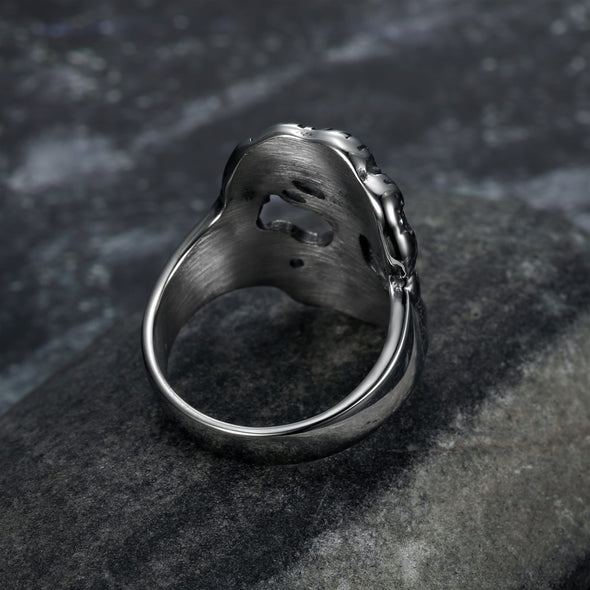 [LIMITED EDITION] Stainless Steel Yggdrasil / Tree of Life Ring