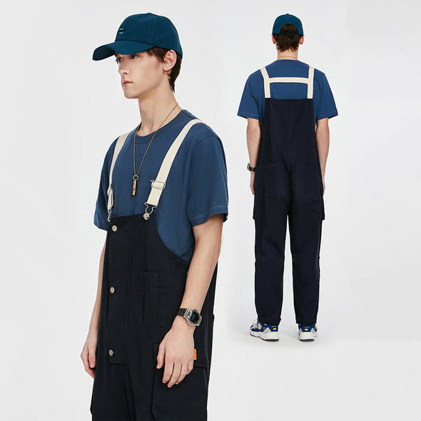 Ikai™ Broadcloth Solid Overalls