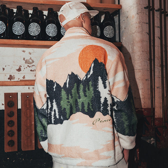 Ikai™ Polar Fleece Printed Jacket