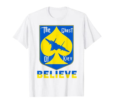 The Ghost | Believe White T-Shirt