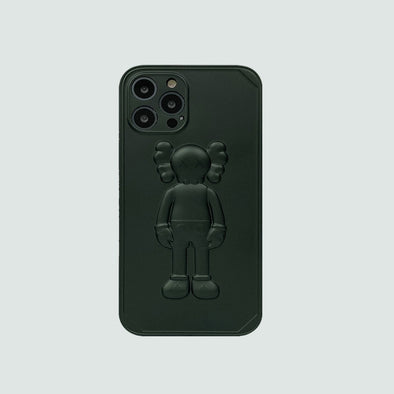 3D Phone Case | Black No Face Doll