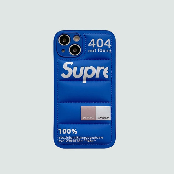 3D Phone Case | Blue Down Jacket