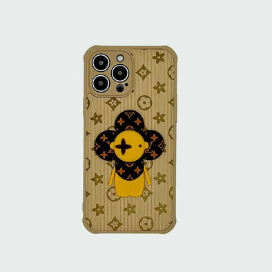 3D Phone Case | Khaki Flower Doll