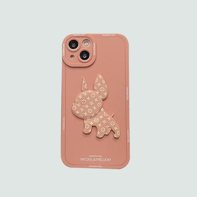 3D Phone Case | Monogram Bulldog