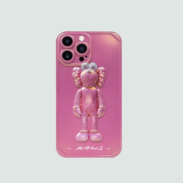 3D Phone Case | Pink Laser Doll