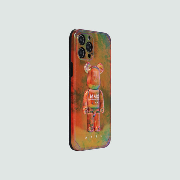 3D Phone Case | Red Amber Teddy