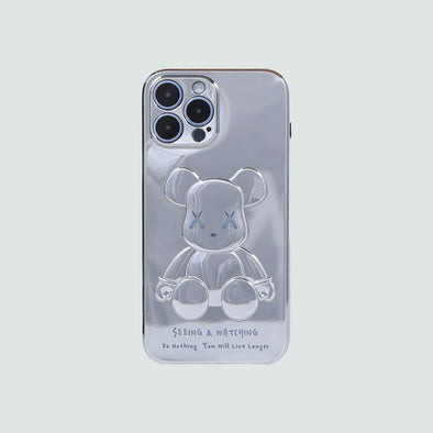 3D Phone Case | Reflective Bear