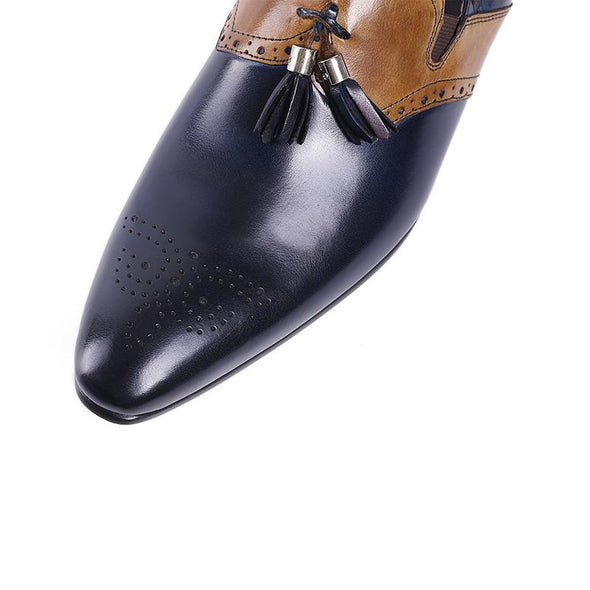 Griffin Tasseled Slip-on Dress Shoes