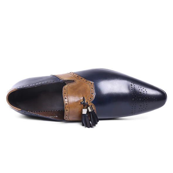 Griffin Tasseled Slip-on Dress Shoes