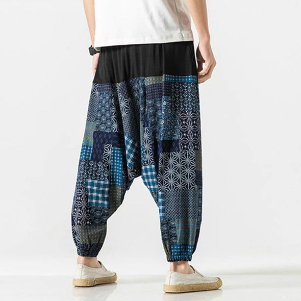 Ikai™ Printed Linen Traditional Pants