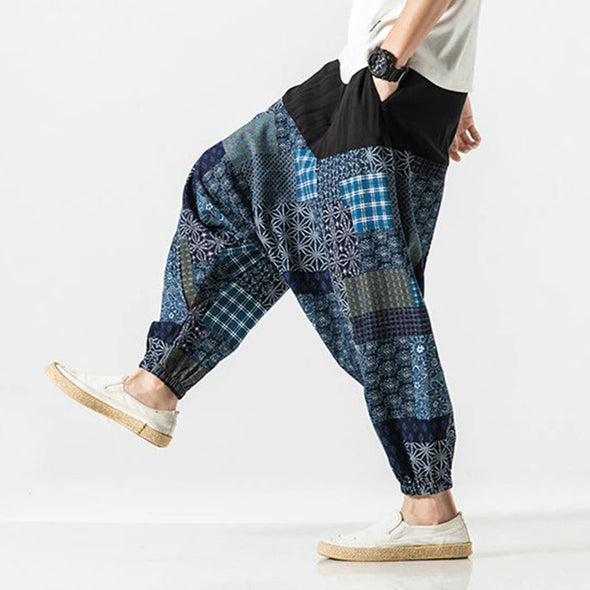 Ikai™ Printed Linen Traditional Pants