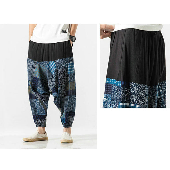 Ikai™ Printed Linen Traditional Pants