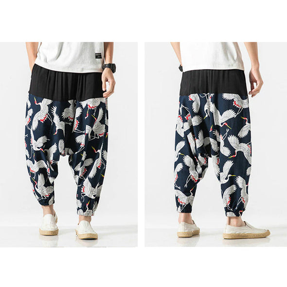 Ikai™ Printed Linen Traditional Pants