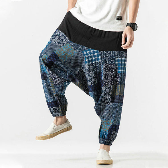 Ikai™ Printed Linen Traditional Pants