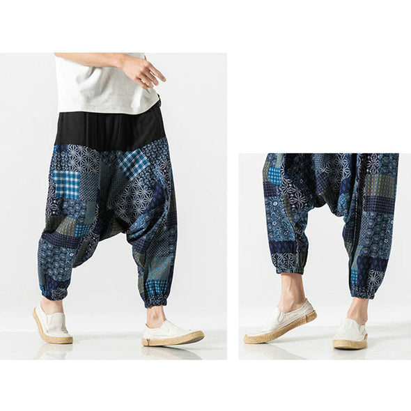 Ikai™ Printed Linen Traditional Pants