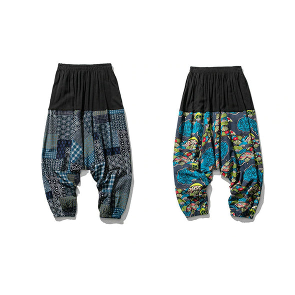 Ikai™ Printed Linen Traditional Pants