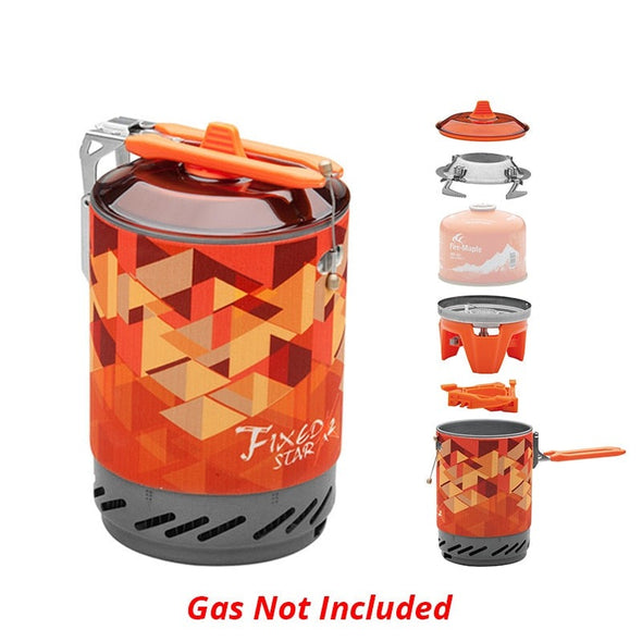 Outdoor Gas Stove Cooking System