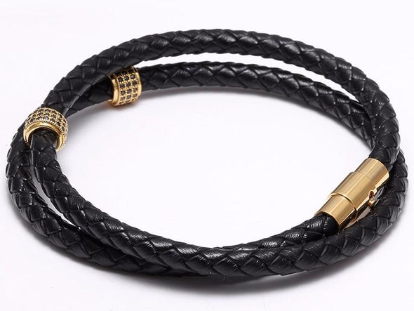 Braided Leather Bracelet