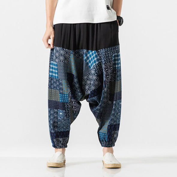 Ikai™ Printed Linen Traditional Pants