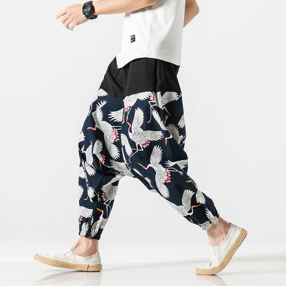 Ikai™ Printed Linen Traditional Pants