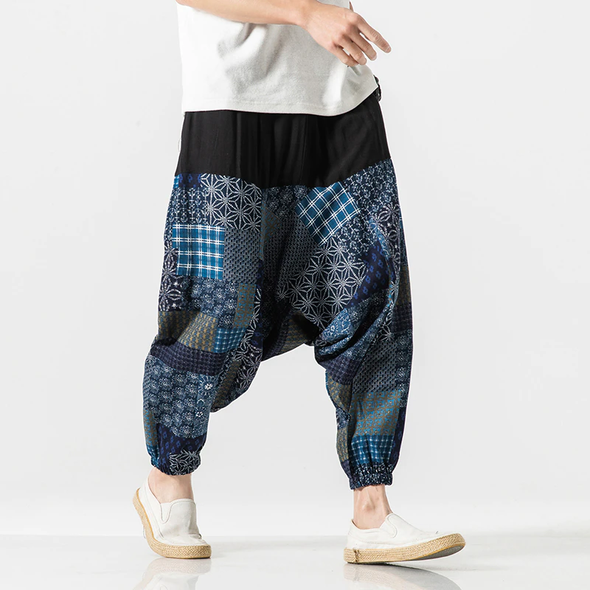 Ikai™ Printed Linen Traditional Pants