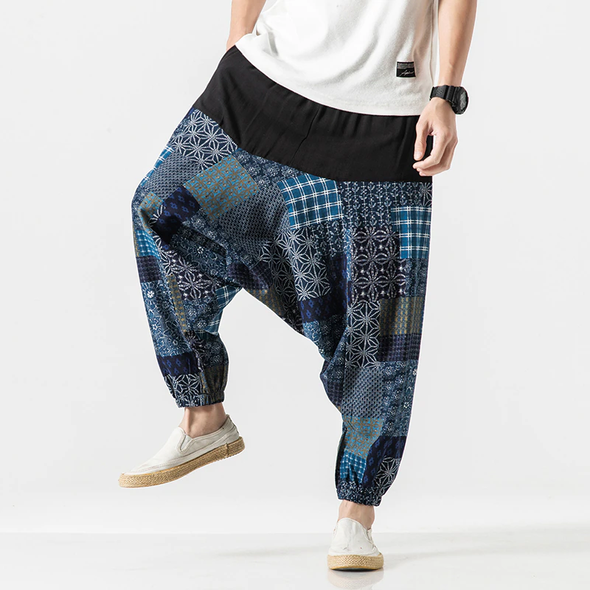 Ikai™ Printed Linen Traditional Pants