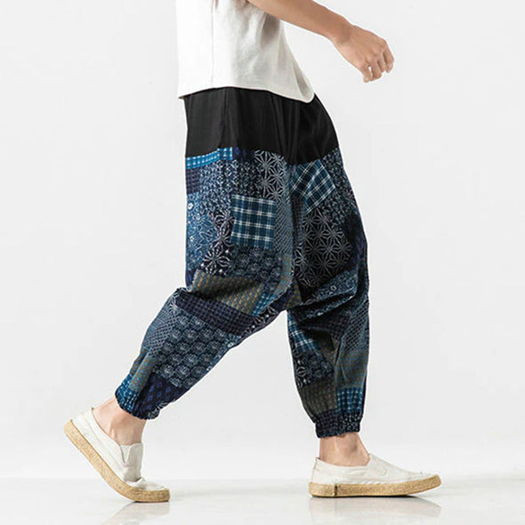 Ikai™ Printed Linen Traditional Pants