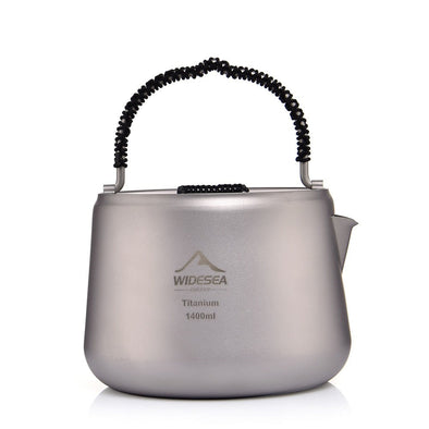 Camping 800ml/1.4 L Titanium Kettle