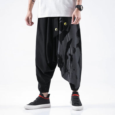 Ikai™ Printed Linen Pants