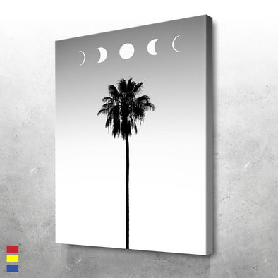 Palm and Moon