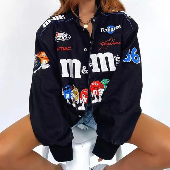 Black M&Ms Vintage Jacket