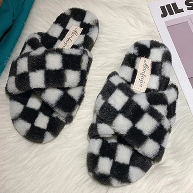 Checkered Cross Slides