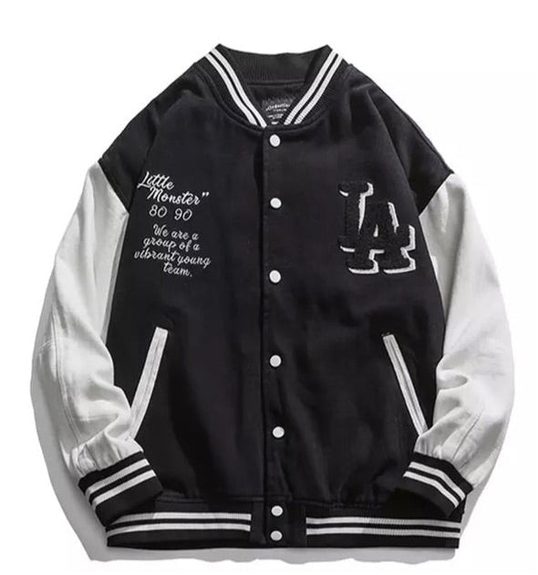 LA Denim Varsity Jacket