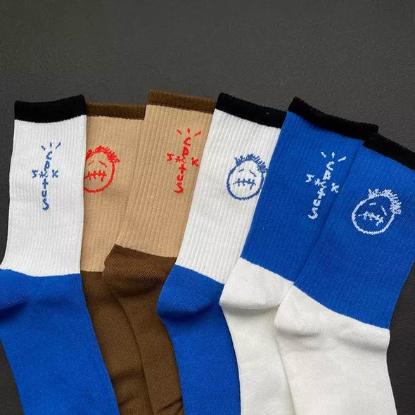 3-Pair Aqua Jack Socks