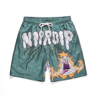 Angry Cat Shorts