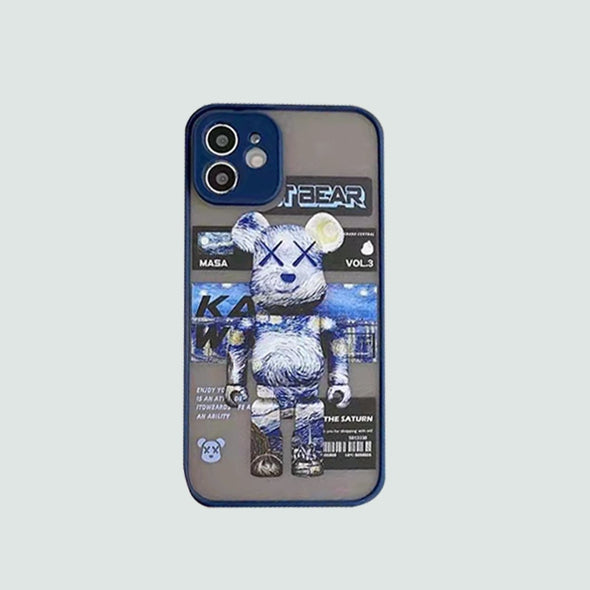 Limited Phone Case | Blue Bearbrick Beaux-Arts