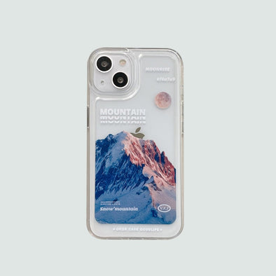 Limited Phone Case | Pink Snow Mountain View