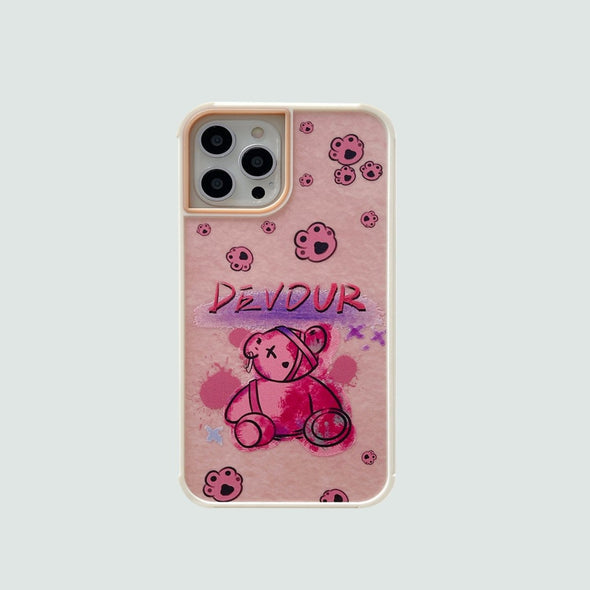 Limited Phone Case | Pink Trashy Bear