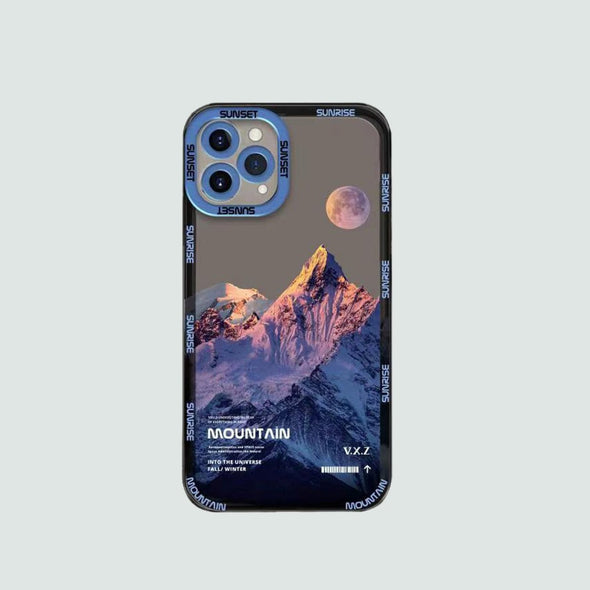 Limited Phone Case | Purple Snow Mountain View