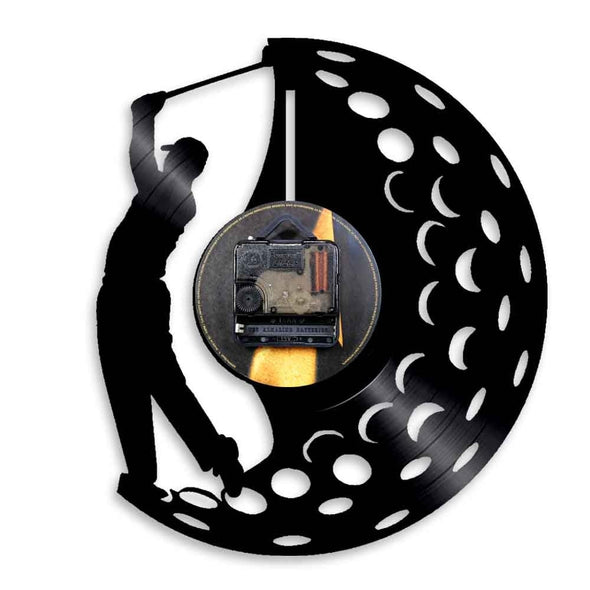 Golf Swing LED Vinyl Clock (No LED)