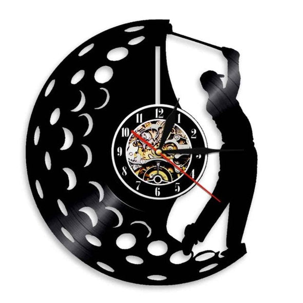 Golf Swing LED Vinyl Clock (No LED)