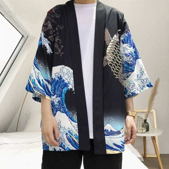 [SPECIAL OFFER] Ikai™ Ocean Print Robe