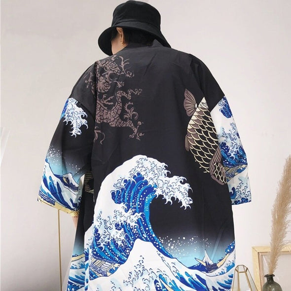 [SPECIAL OFFER] Ikai™ Ocean Print Robe