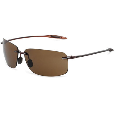 Golf Minimal Sport Sunglasses (Brown)